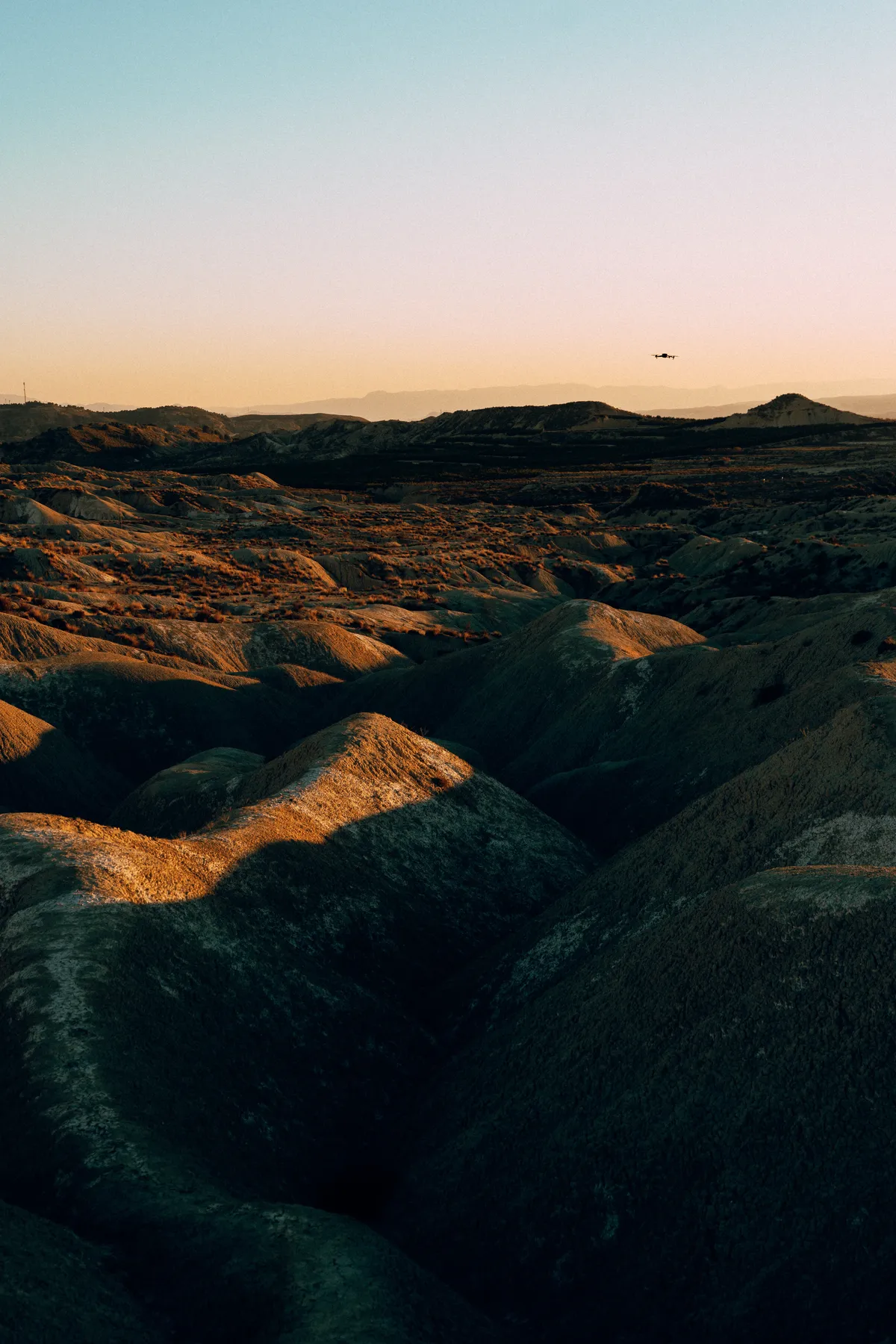 Imagen dron desierto