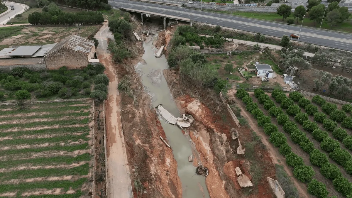 Imagen dana puente roto