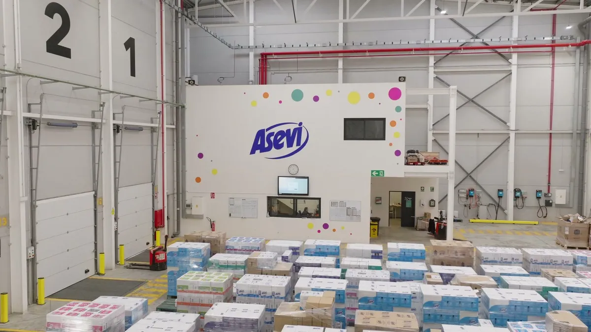 Plano aéreo de las instalaciones de Asevi