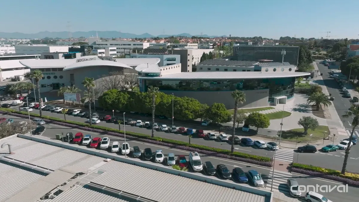 Plano aéreo del entorno de las instalaciones de Contaval